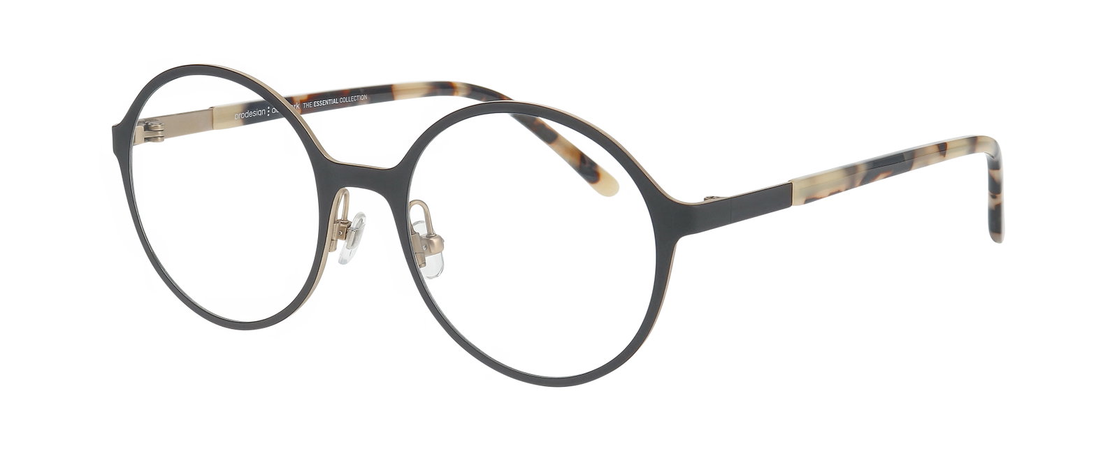 Prodesign Denmark Brille Clean 3 für Damen in Schwarz